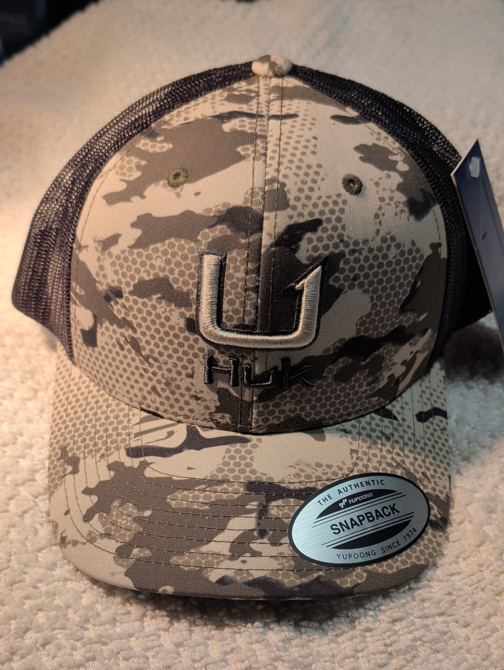 Huk Camo Trucker Snapback